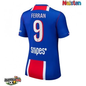 Paris Saint-Germain Ferran Torres #9 Kotipaita Naisten 2026-27 Lyhythihainen